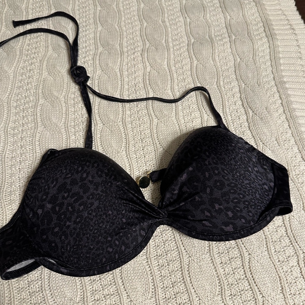 Victorias Secret Swim Halter Bikini Top. Size 36C. Gently worn.